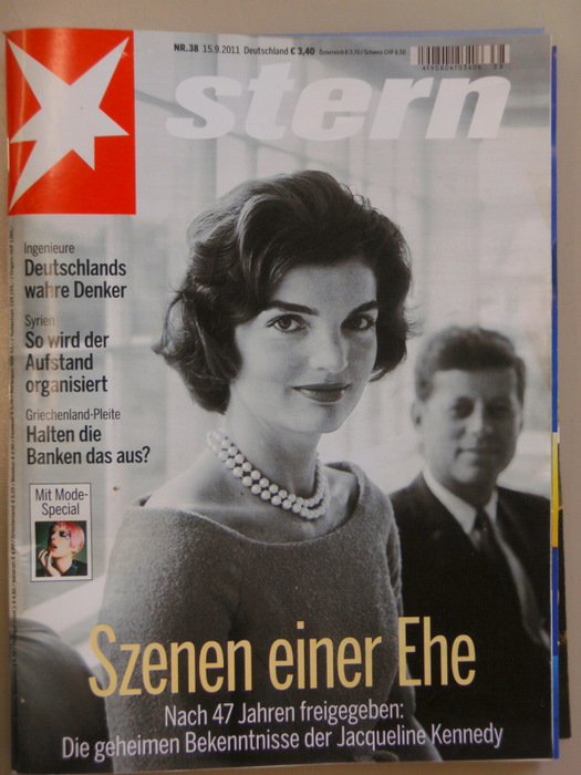 the Germans are just as interested in Jackie as the Americans.